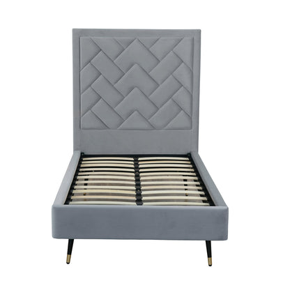 Manhattan Comfort Crosby Twin-Size Bed