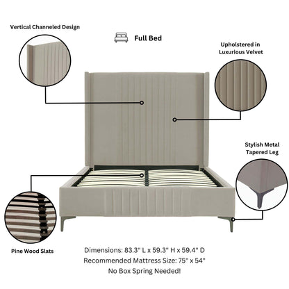 Manhattan Comfort Promenade Full- Size Bed