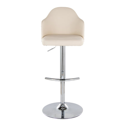 Majestic Office Furniture Adjustable Barstool - Set of 2