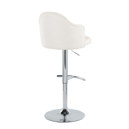Majestic Office Furniture Adjustable Barstool - Set of 2