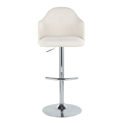 Majestic Office Furniture Adjustable Barstool - Set of 2