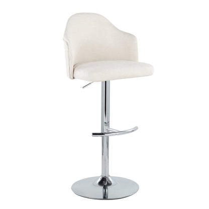 Majestic Office Furniture Adjustable Barstool - Set of 2