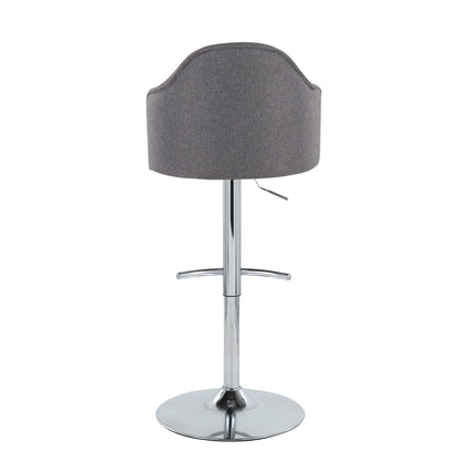 Majestic Office Furniture Adjustable Barstool - Set of 2