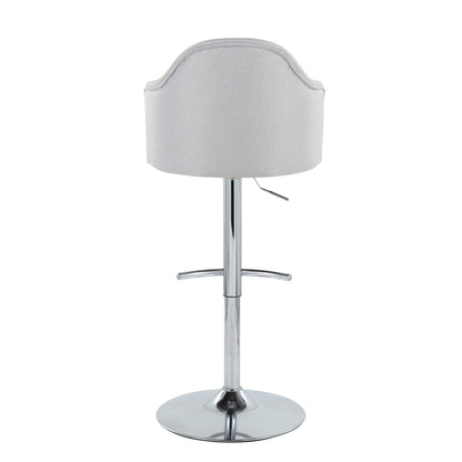 Majestic Office Furniture Adjustable Barstool - Set of 2