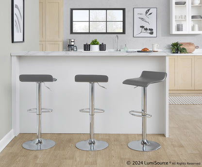 Majestic Office Furniture Adjustable Barstool - Set of 2
