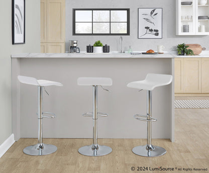 Majestic Office Furniture Adjustable Barstool - Set of 2