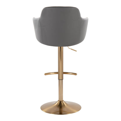 Majestic Office Furniture Adjustable Barstool - Set of 2