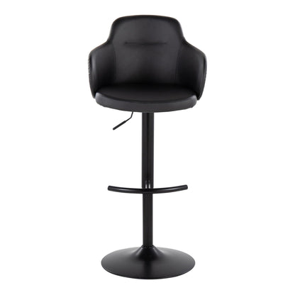 Majestic Office Furniture Adjustable Barstool - Set of 2