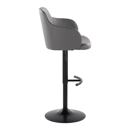 Majestic Office Furniture Adjustable Barstool - Set of 2