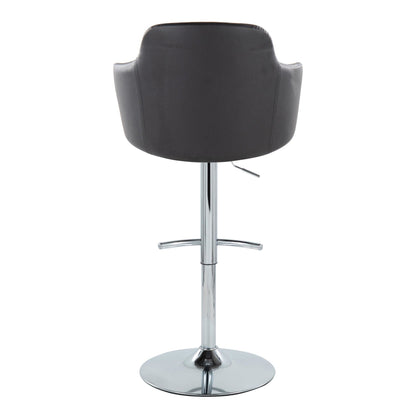 Majestic Office Furniture Adjustable Barstool - Set of 2
