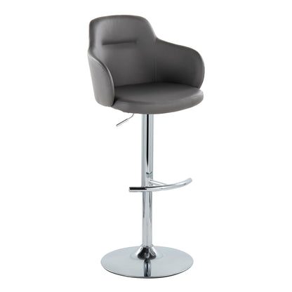 Majestic Office Furniture Adjustable Barstool - Set of 2