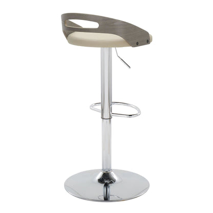 Majestic Office Furniture Adjustable Barstool - Set of 2