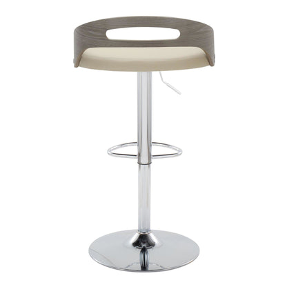 Majestic Office Furniture Adjustable Barstool - Set of 2