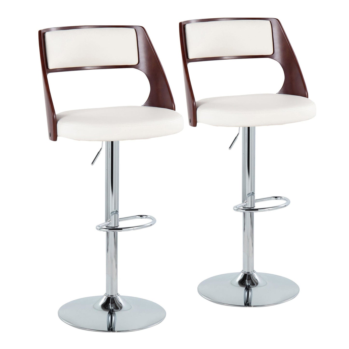 Majestic Office Furniture Adjustable Barstool - Set of 2