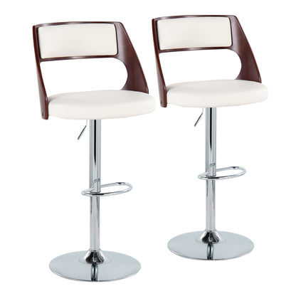 Majestic Office Furniture Adjustable Barstool - Set of 2