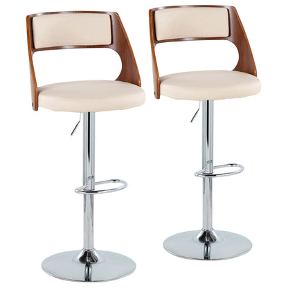 Majestic Office Furniture Adjustable Barstool - Set of 2