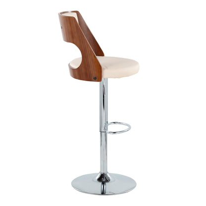 Majestic Office Furniture Adjustable Barstool - Set of 2