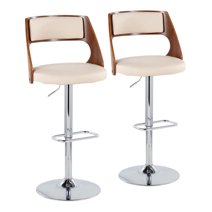 Majestic Office Furniture Adjustable Barstool - Set of 2