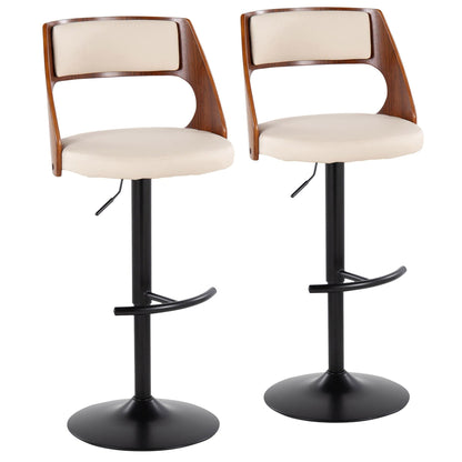 Majestic Office Furniture Adjustable Barstool - Set of 2