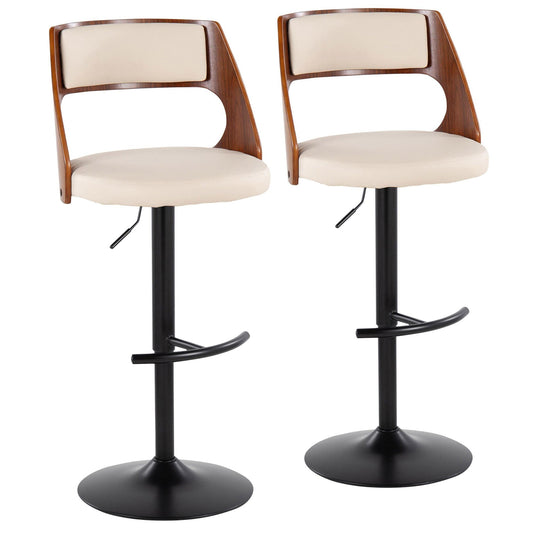 Majestic Office Furniture Adjustable Barstool - Set of 2