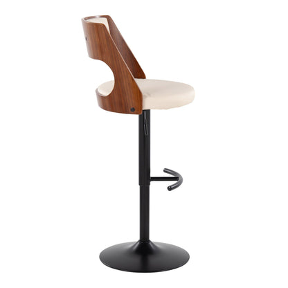 Majestic Office Furniture Adjustable Barstool - Set of 2