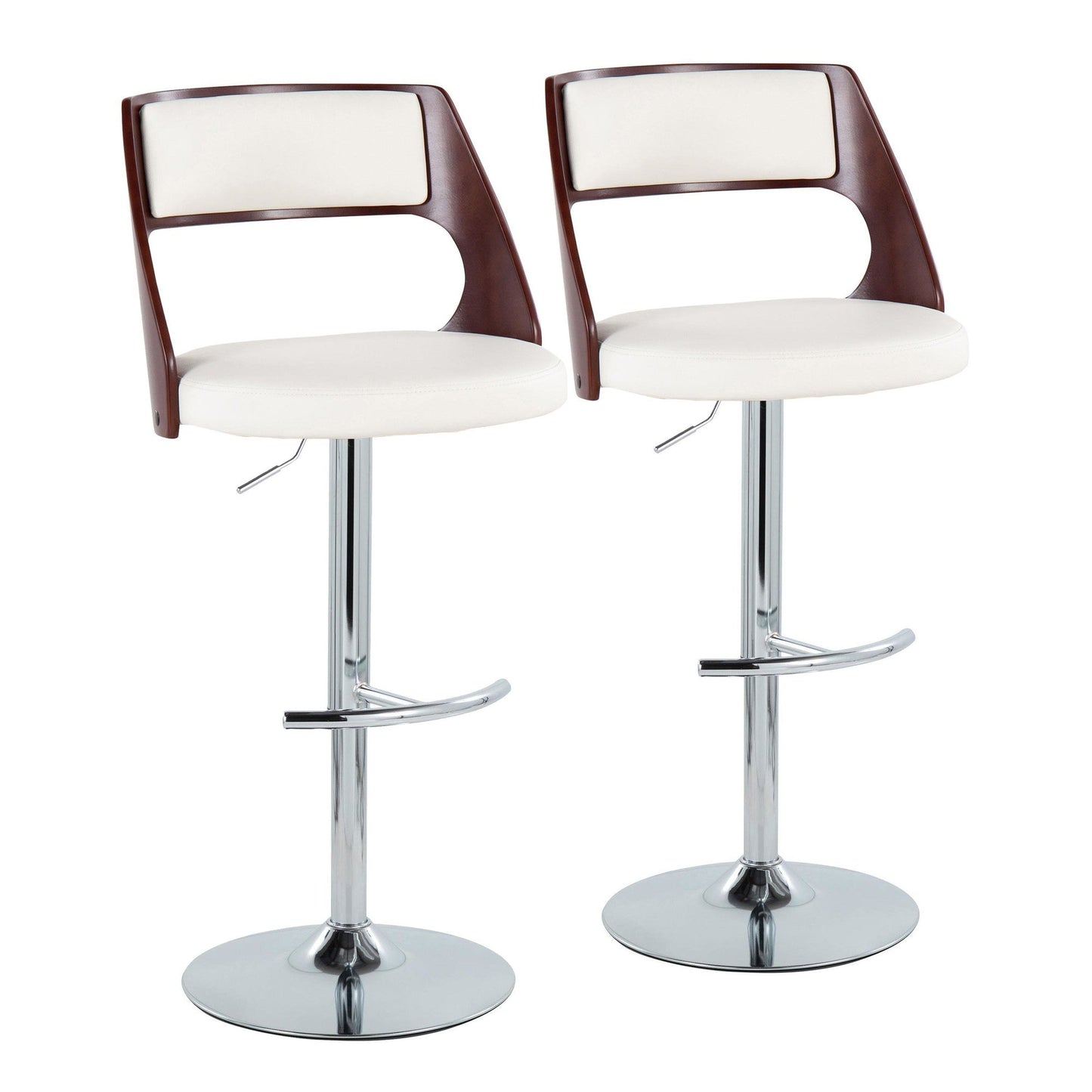 Majestic Office Furniture Adjustable Barstool - Set of 2