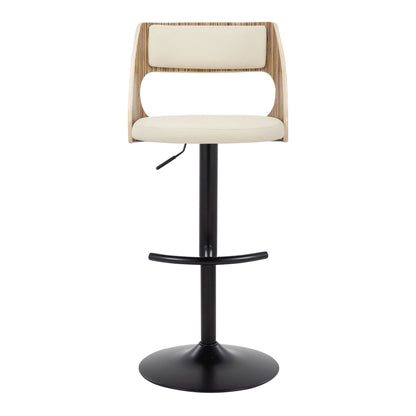 Majestic Office Furniture Adjustable Barstool - Set of 2