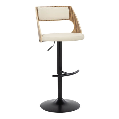 Majestic Office Furniture Adjustable Barstool - Set of 2