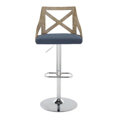 Majestic Office Furniture Adjustable Barstool - Set of 2