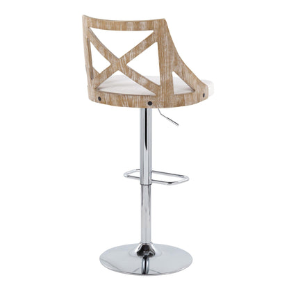 Majestic Office Furniture Adjustable Barstool - Set of 2
