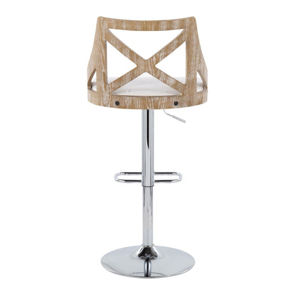 Majestic Office Furniture Adjustable Barstool - Set of 2