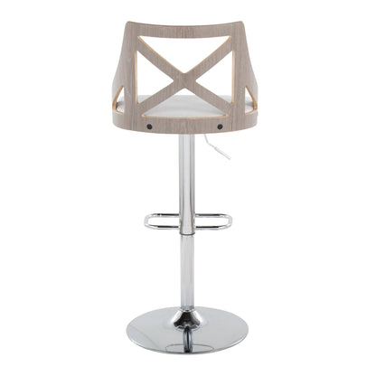 Majestic Office Furniture Adjustable Barstool - Set of 2
