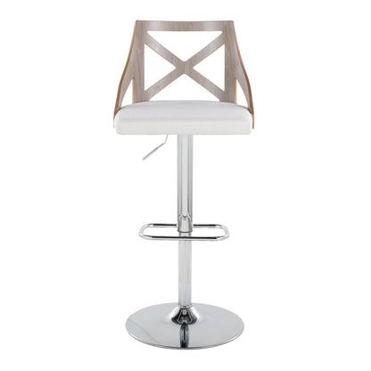 Majestic Office Furniture Adjustable Barstool - Set of 2