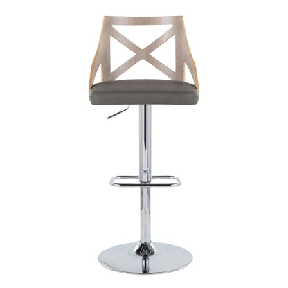 Majestic Office Furniture Adjustable Barstool - Set of 2