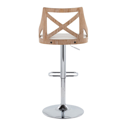 Majestic Office Furniture Adjustable Barstool - Set of 2