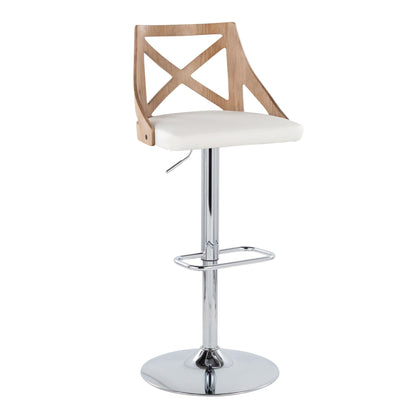 Majestic Office Furniture Adjustable Barstool - Set of 2