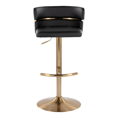 Majestic Office Furniture Adjustable Barstool - Set of 2