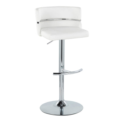 Majestic Office Furniture Adjustable Barstool - Set of 2