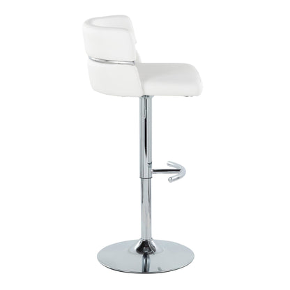 Majestic Office Furniture Adjustable Barstool - Set of 2