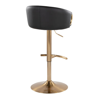 Majestic Office Furniture Adjustable Barstool - Set of 2