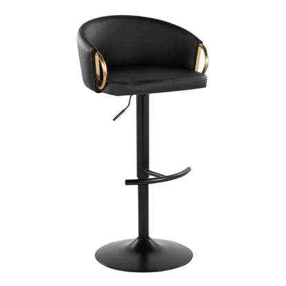 Majestic Office Furniture Adjustable Barstool - Set of 2