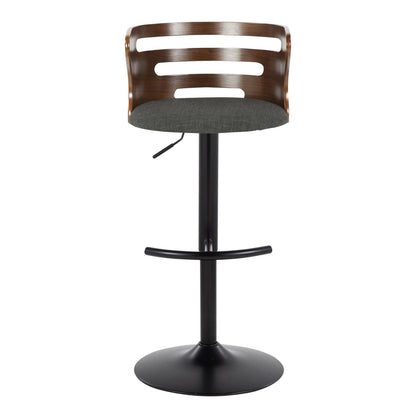 Majestic Office Furniture Adjustable Barstool - Set of 2