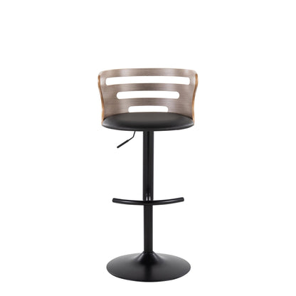 Majestic Office Furniture Adjustable Barstool - Set of 2