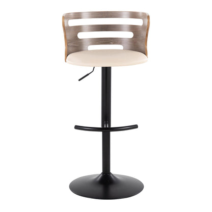 Majestic Office Furniture Adjustable Barstool - Set of 2
