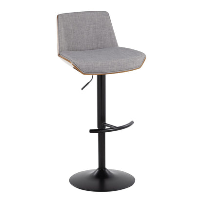 Majestic Office Furniture Adjustable Barstool - Set of 2