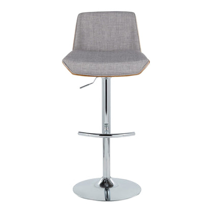 Majestic Office Furniture Adjustable Barstool - Set of 2