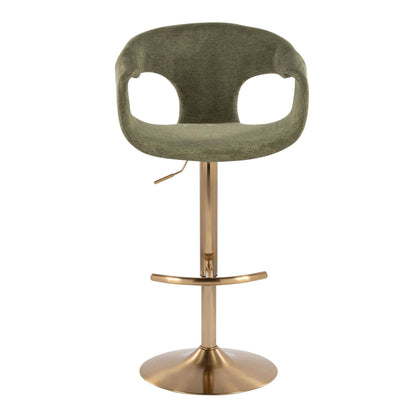 Majestic Office Furniture Adjustable Barstool - Set of 2