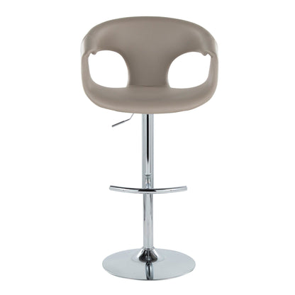 Majestic Office Furniture Adjustable Barstool - Set of 2