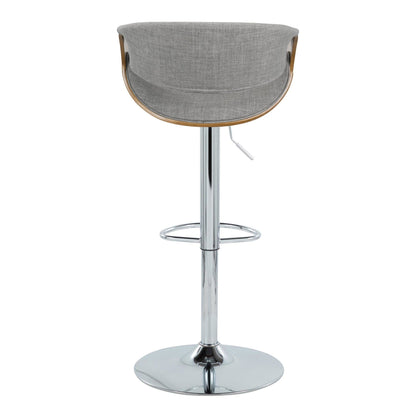 Majestic Office Furniture Adjustable Barstool - Set of 2