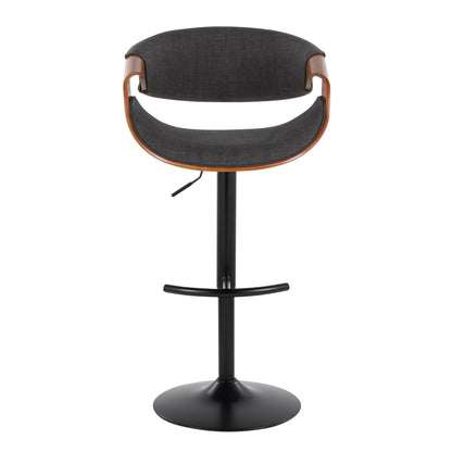 Majestic Office Furniture Adjustable Barstool - Set of 2